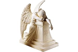Design Toscano Angel of Grief Memorial Stone Figurine