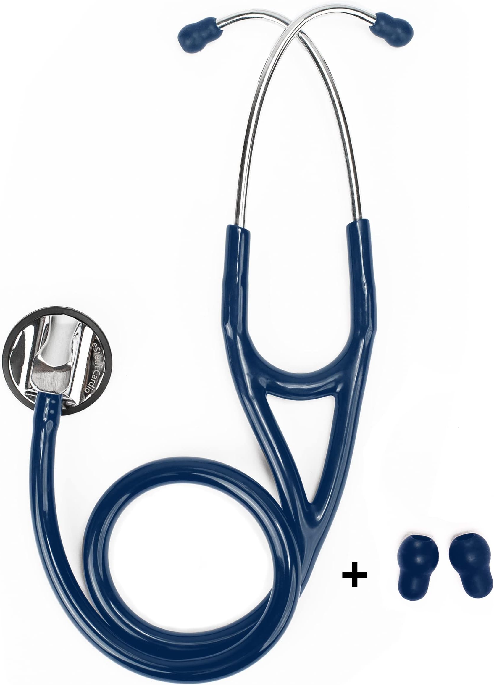 Cardio Stethoscope, Single head, High quality, 30 inches (Navy)