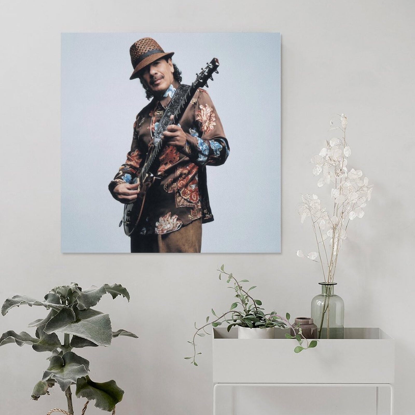 Santana/サンタナ 1995 ビンテージポスター Santana Vintage Concert Poster Art Print | eBay