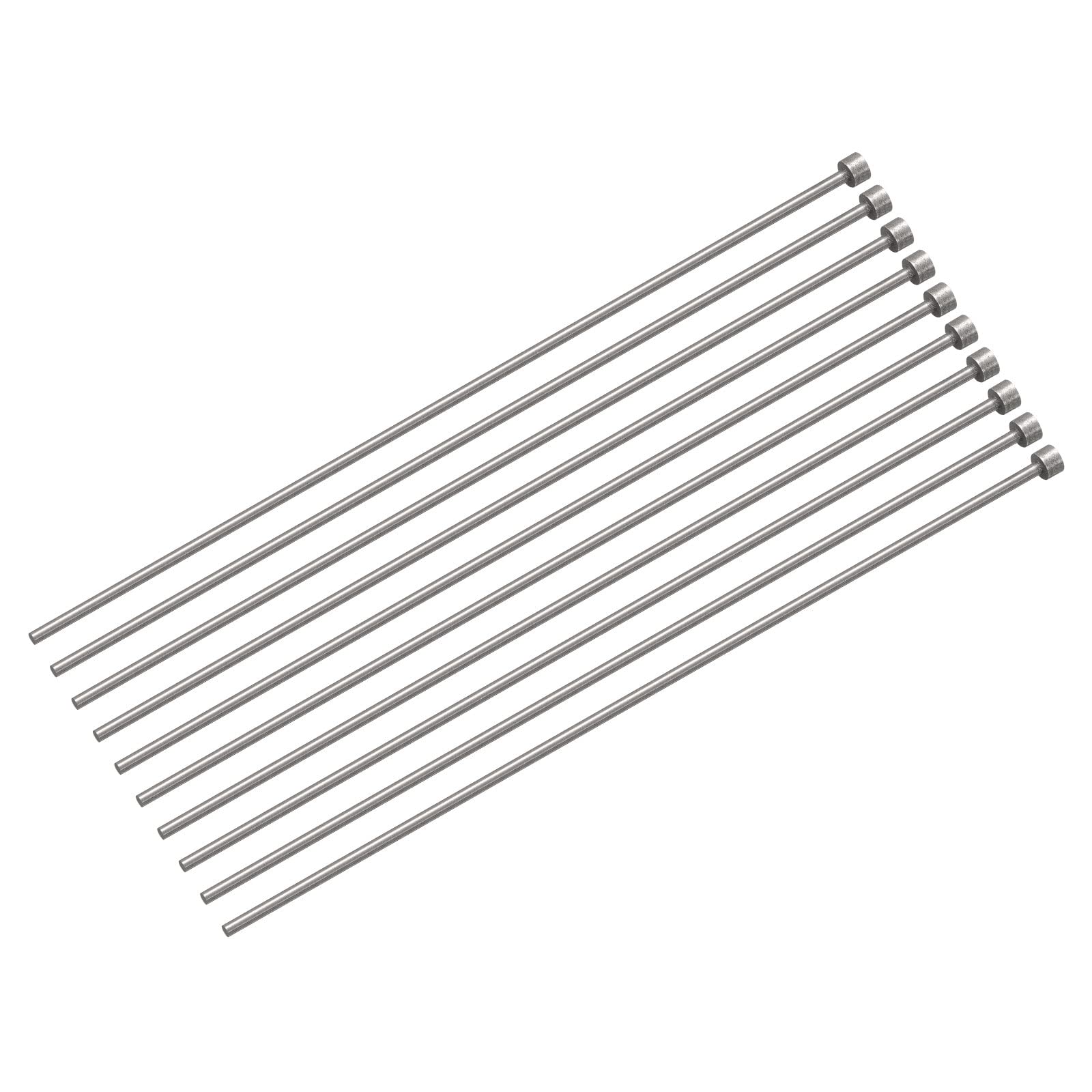 Goupilles d'éjecteur droites 2.5 mm de diamètre 200 mm de long lot de 10 pièces