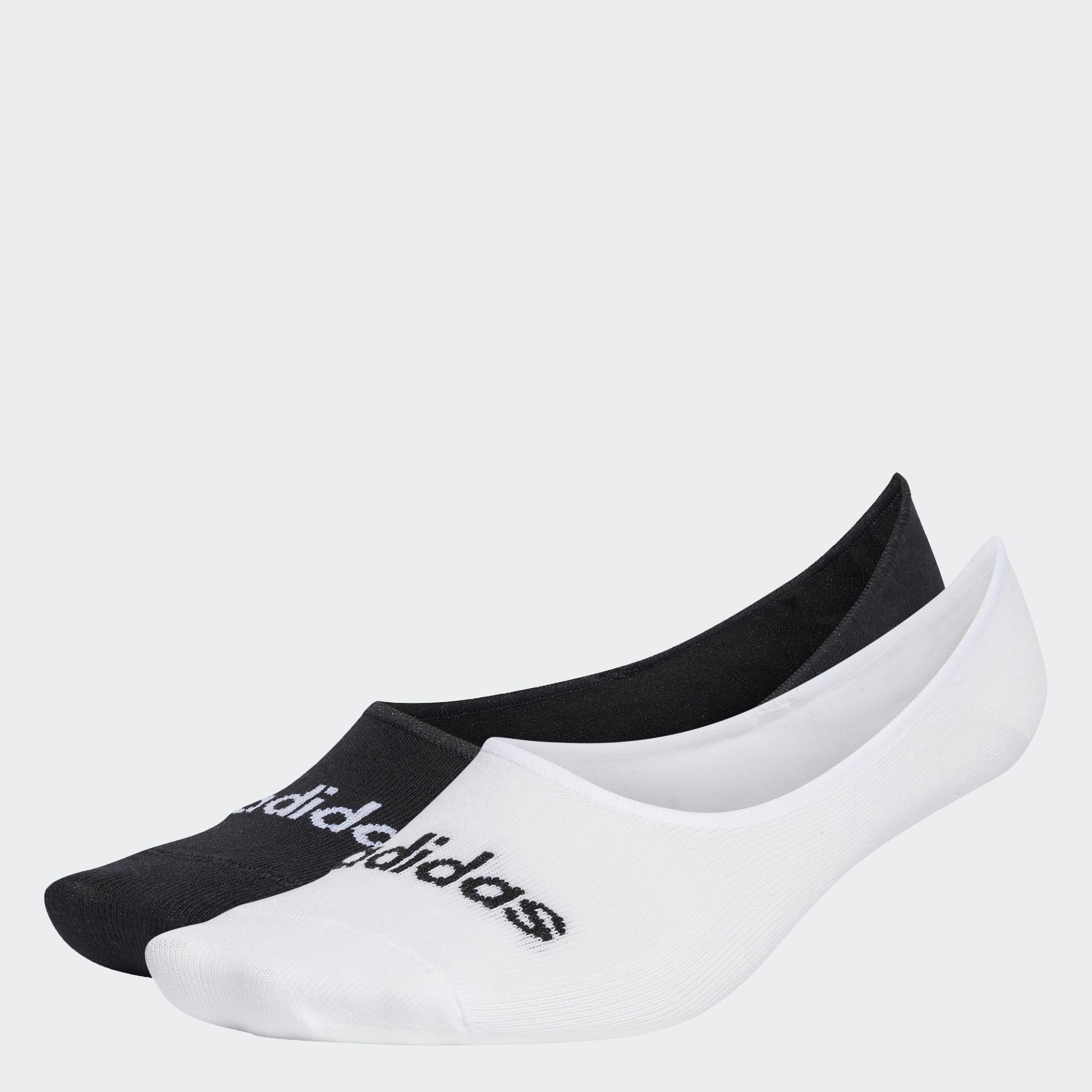 adidas Unisex Thin Linear Ballerina Socks 2 Pairs