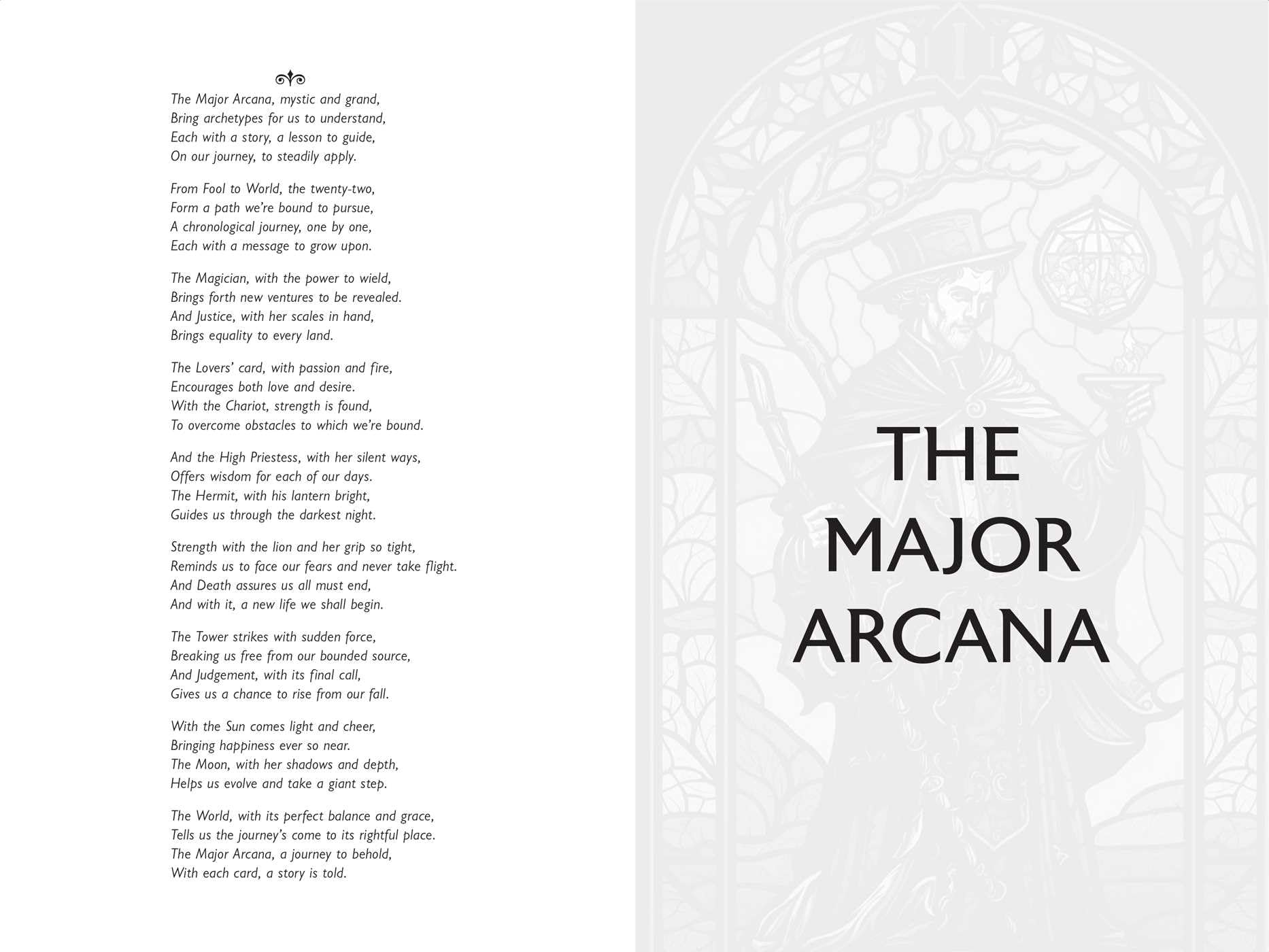 The Stained Glass Tarot: An Illuminated Journey through the Cards