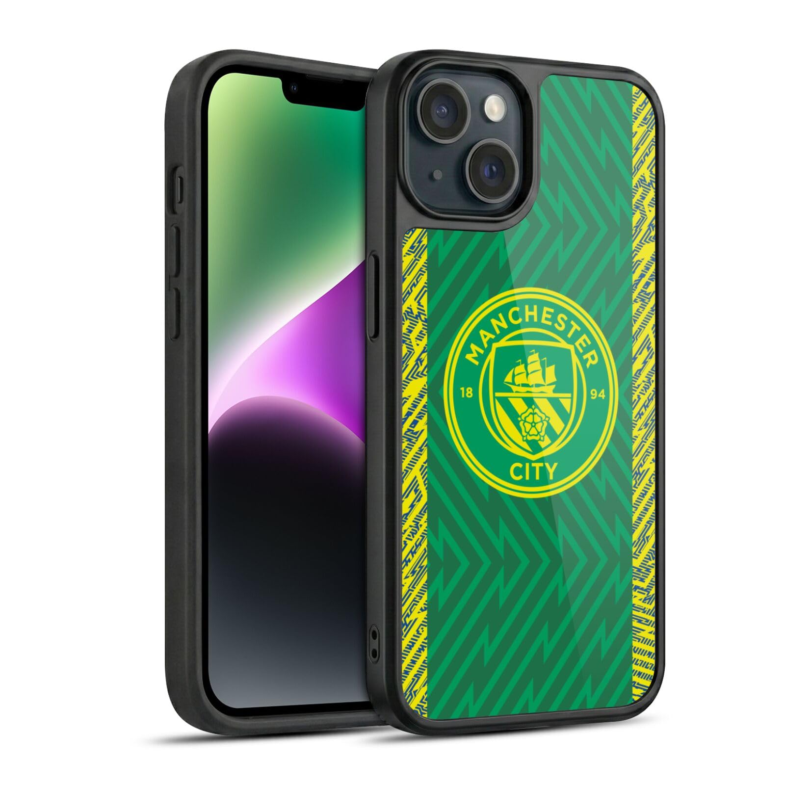 Coque en Gel renforcée iPhone 14 Manchester City officielle - 8