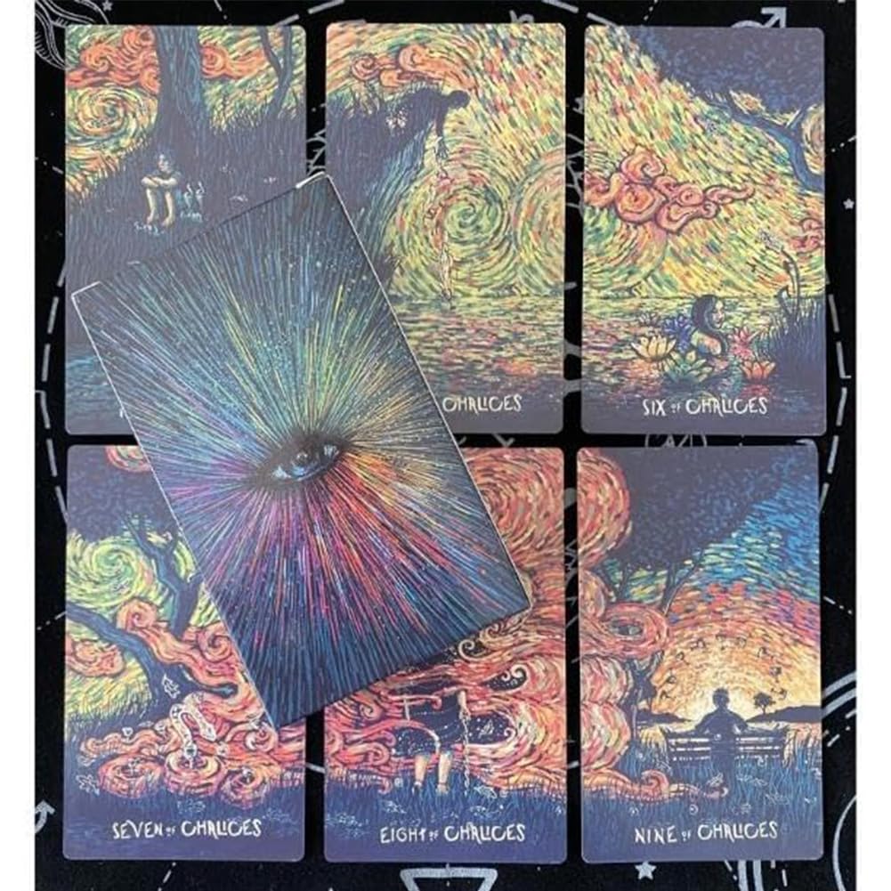 TMRBBesty Tarot dla początkujących, karty tarota, tradycyjne wróżby na stół, imprezy i gry wakacyjne na przyszłość