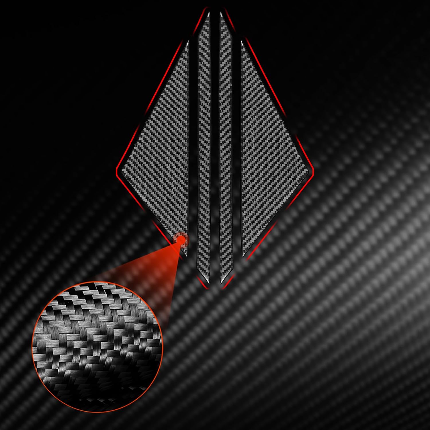 Carbon Fiber Compatible with Ford Focus C346 ST/RS/S/SE/SEL/Titanium 2012 2013 2014 2015 2016 2017 2018 Accessories Car Outer A-Pillar Cover Exterior Trim Sticker Decal 4PCs
