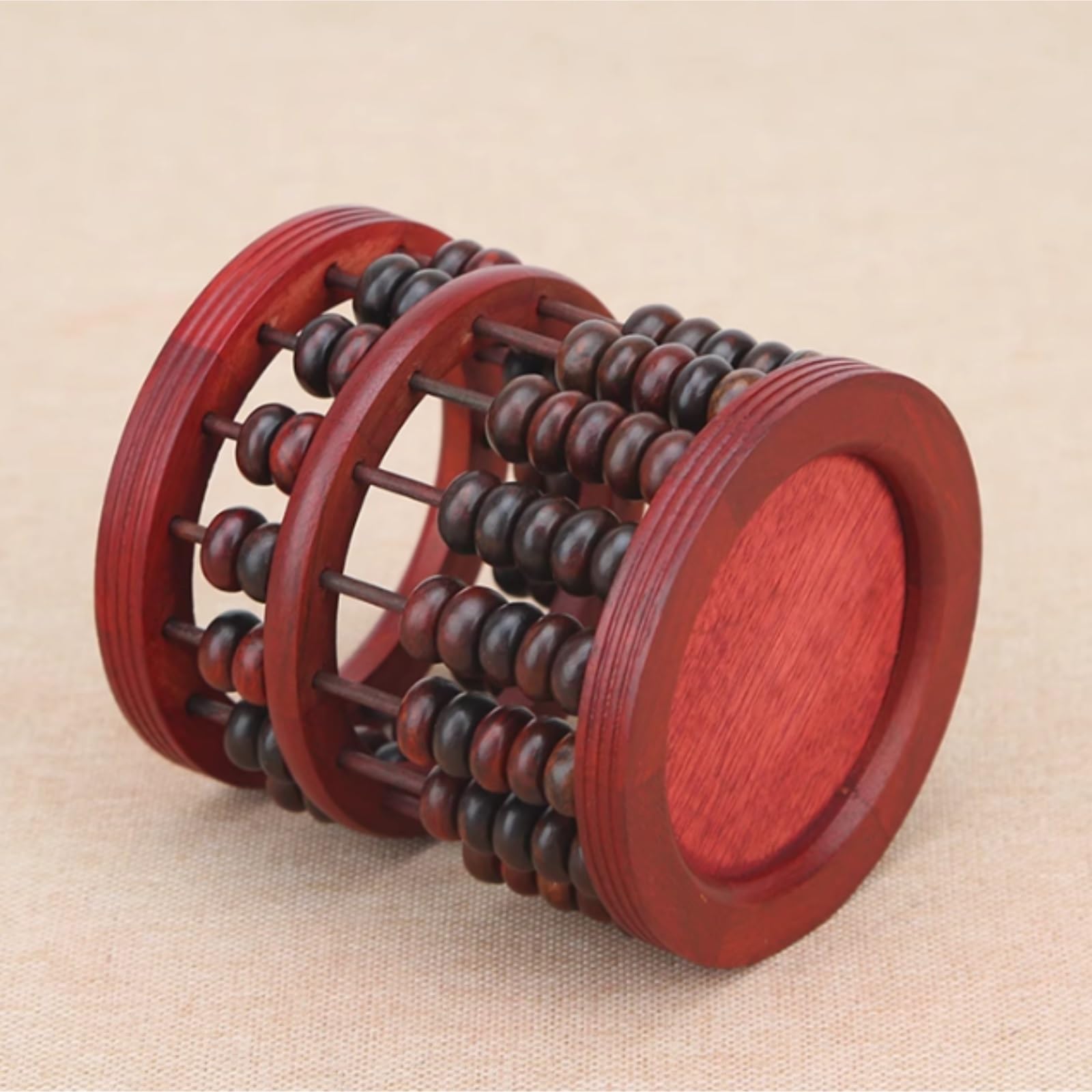 Abacus 1 Szt. Uchwyt Na Długopis Abacus Chiński Retro Rzeźba Z Drewna Sekwojowego Arytmetyczna Dekoracja Domowy Przybory Szkolne