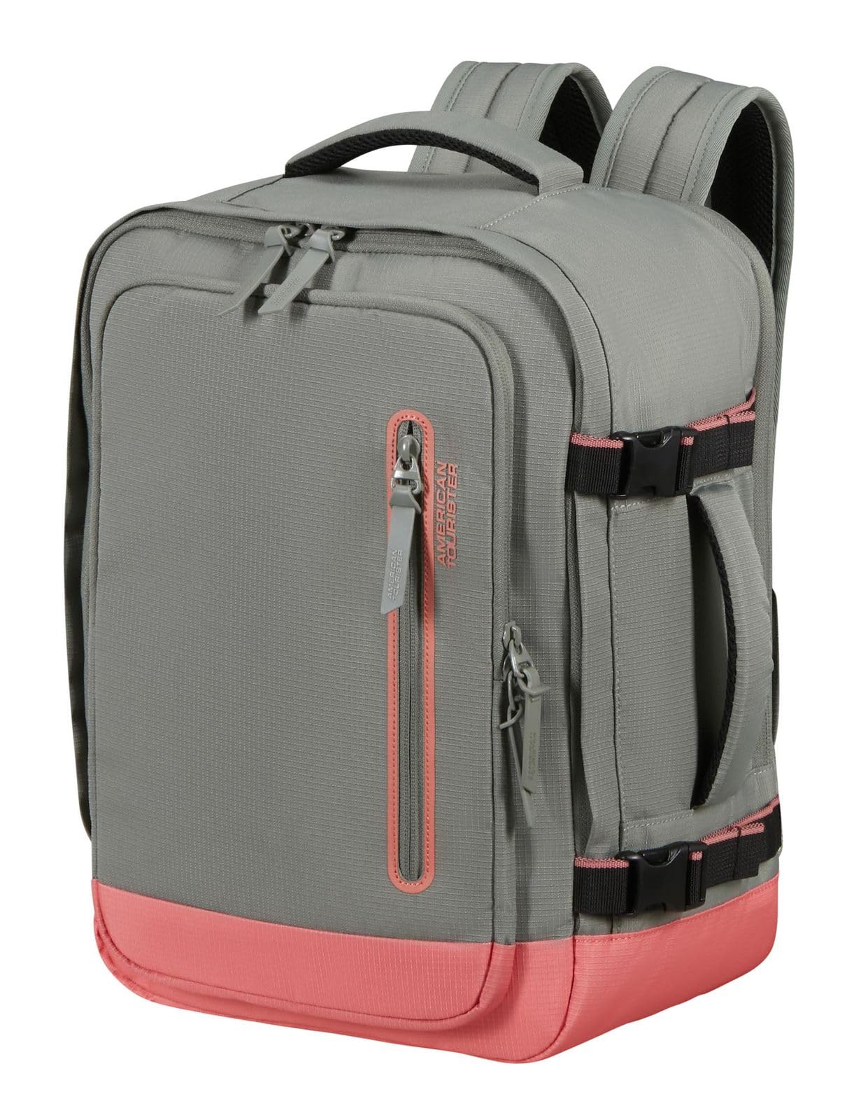 American Tourister zaino per il tempo libero con scomparto per laptop Take2Cabin Sport Backpack MS 26,5L Sage/Coral cachi