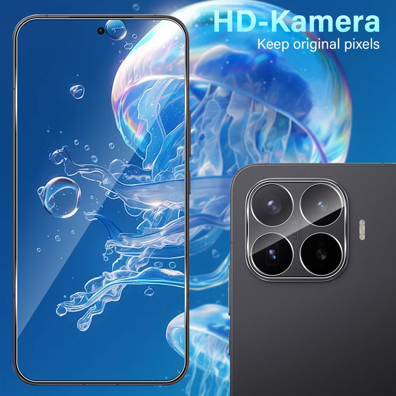 Verre Trempé Xiaomi 17T Pro 5G 3 Pièces Protection écran Film 2.5D HD Dureté 9H