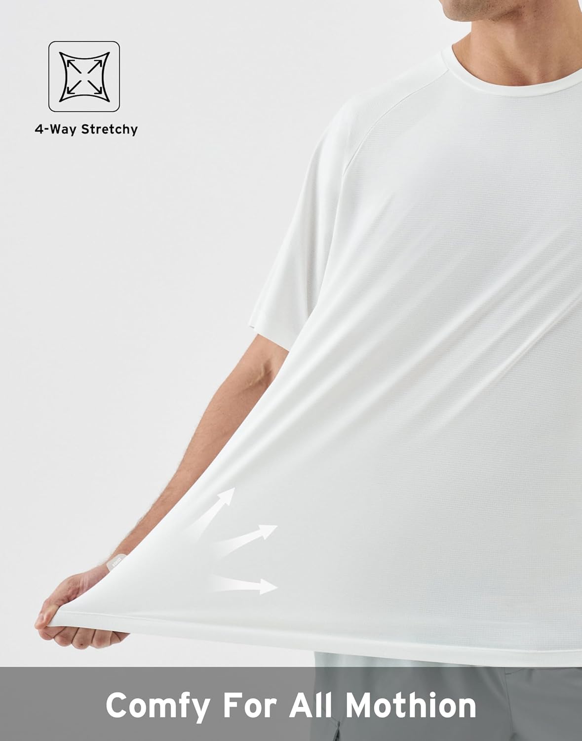 K-Swiss Mens Athletic Workout T-Shirts - DryAero Performance Lightweight Quick Dry Shirts Tops for Tennis Running Gym