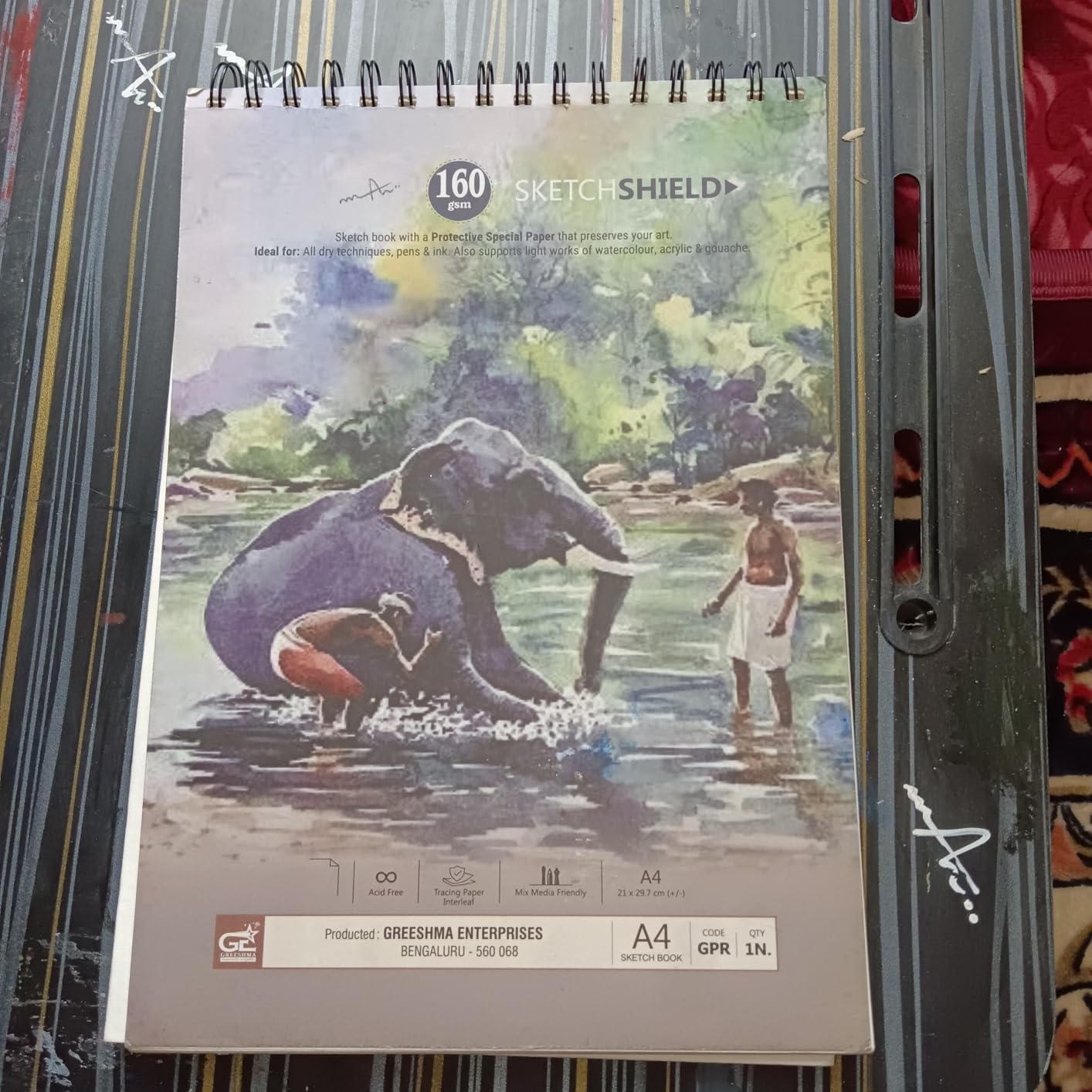GREESHMA Artist Drawing Book, Sketch Book A4 Size for Student and ...