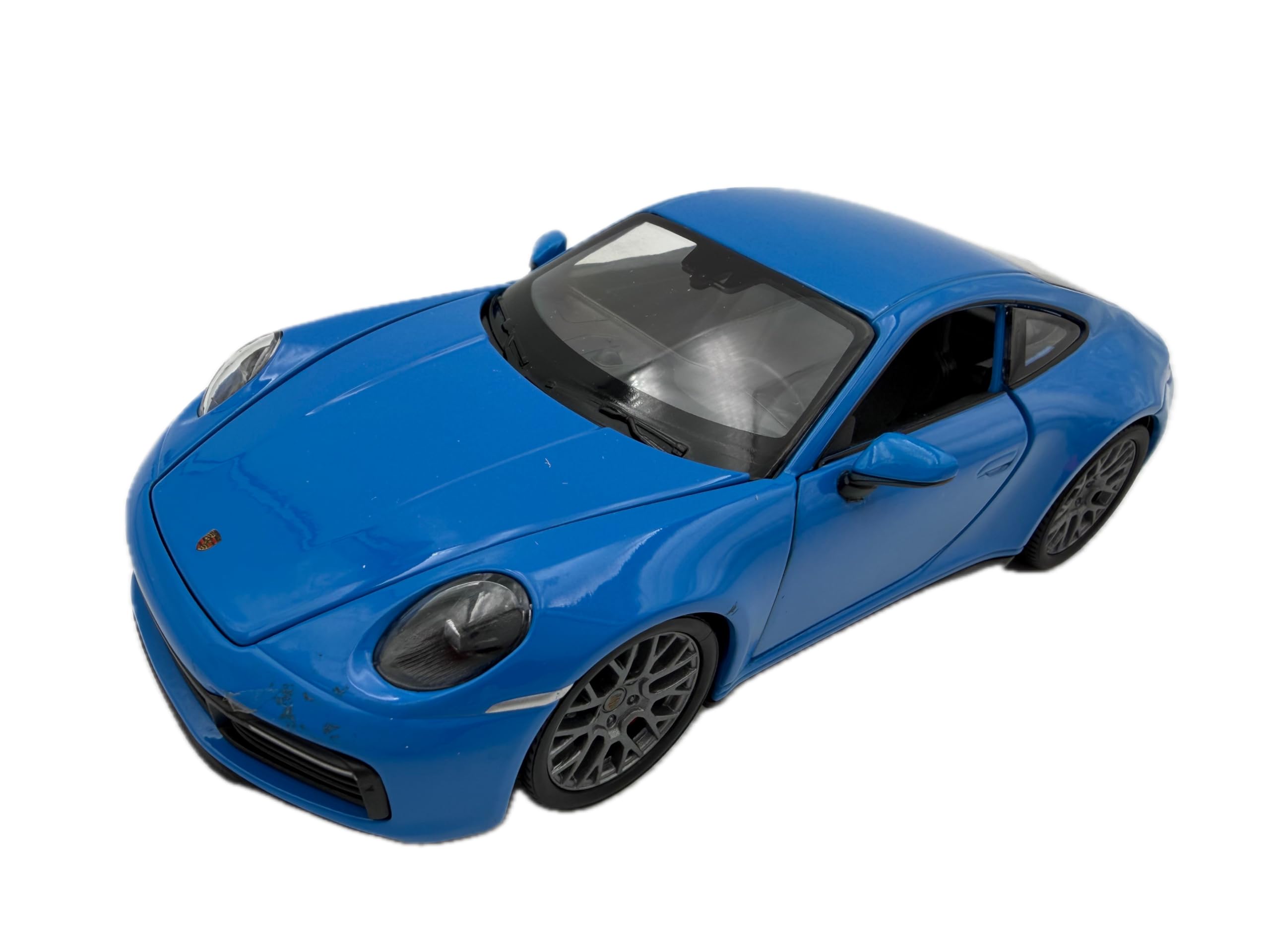 GT-Marketing GmbH Porsche 911 Carrera 4S 992 Model car 1:24, Blue - Detailed collector's model I Miniature vehicle (Museum Edition)