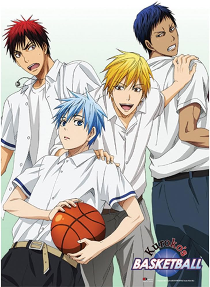 Great Eastern Entertainment Kuroko's Basketball Green Gradation Special Edition Wall Scroll