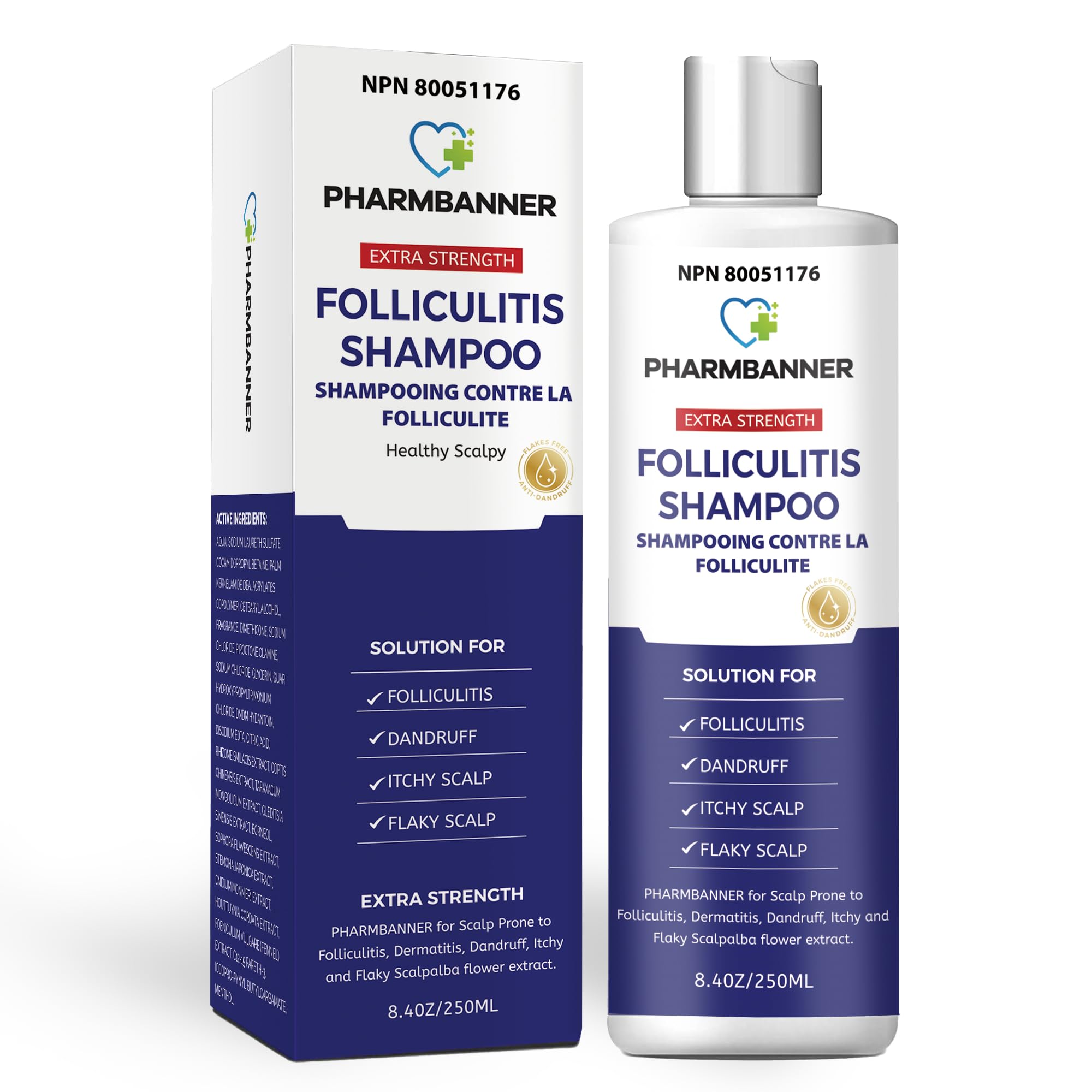 Buy AntiDandruff and Antifungal Shampoo Treats Folliculitis