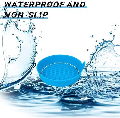 Miniatura 4 de Portavasos para automóvil, paquete de 4 posavasos universales antideslizantes para vehículos, posavasos de silicona con diamantes de imitación de