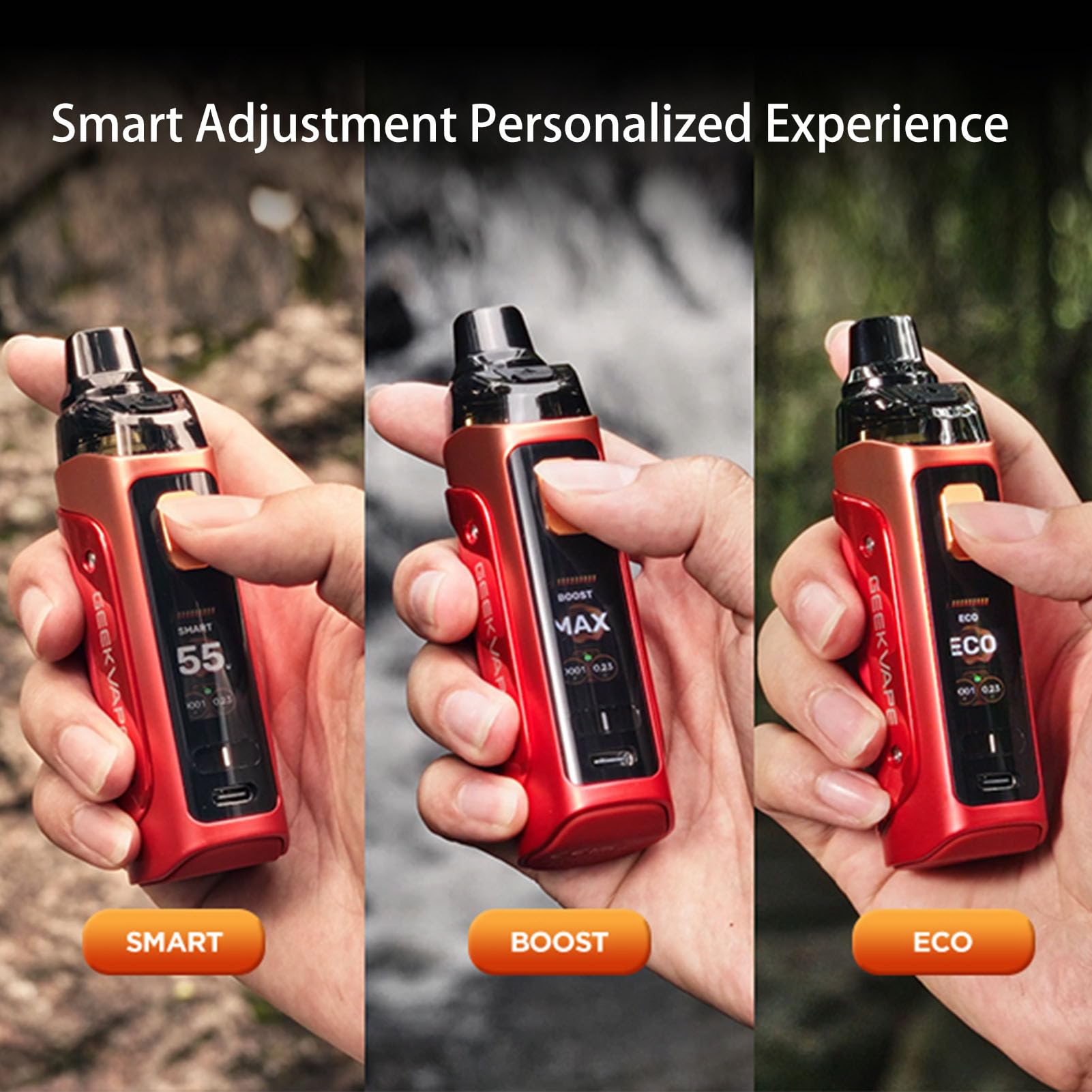 elfbar nachfüll pod läuft aus Geekvape Aegis Boost Plus 40W Pod Mod Kit