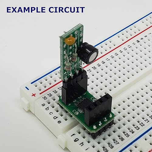 Miniatura 30 de Módulo de PCB SMD a DIP Breakout, 8 pines, SOIC a DIP Cabezal adaptador con resistor SMT integrado y/o almohadillas de condensador - 10 piezas