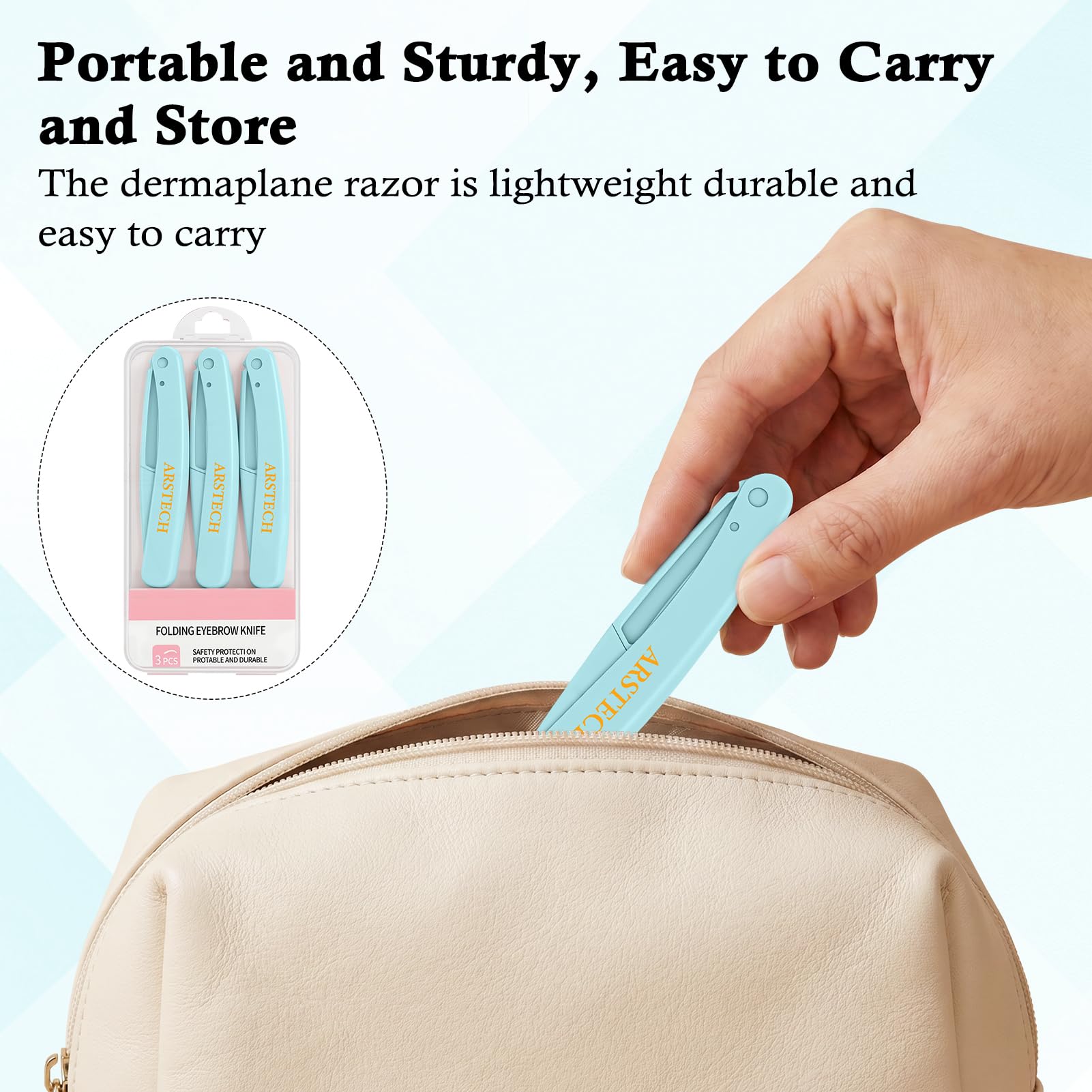 Dermaplane Razor 12 Pack - Exfoliate & Smooth Skin -6 Dermaplane Razor 12 Pack - Exfoliate & Smooth Skin -6