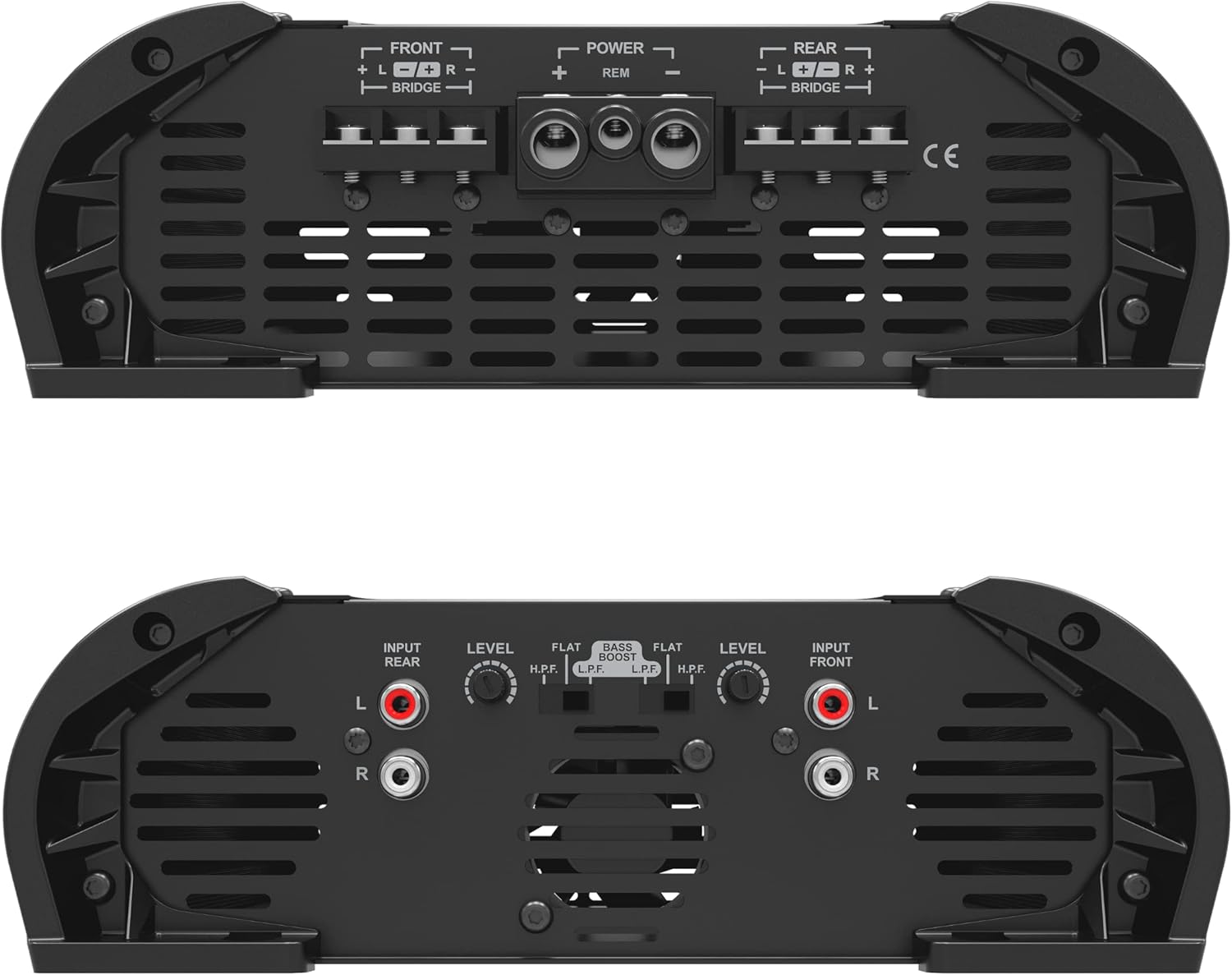 Stetsom HL 2000.4 1 Ohm Multichannel Car Audio Amplifier, HL2000.4 2K Watts RMS, 4 Channel, 1Ω Stable Full Range HD Sound Quality Car Stereo MD Crossover HPF LPF Bass Boost Front Rear Bridge Speakers