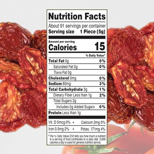 Miniatura 5 de Roland Foods Mitades de tomate secado al sol, bolsa de 1 libra, paquete de 3