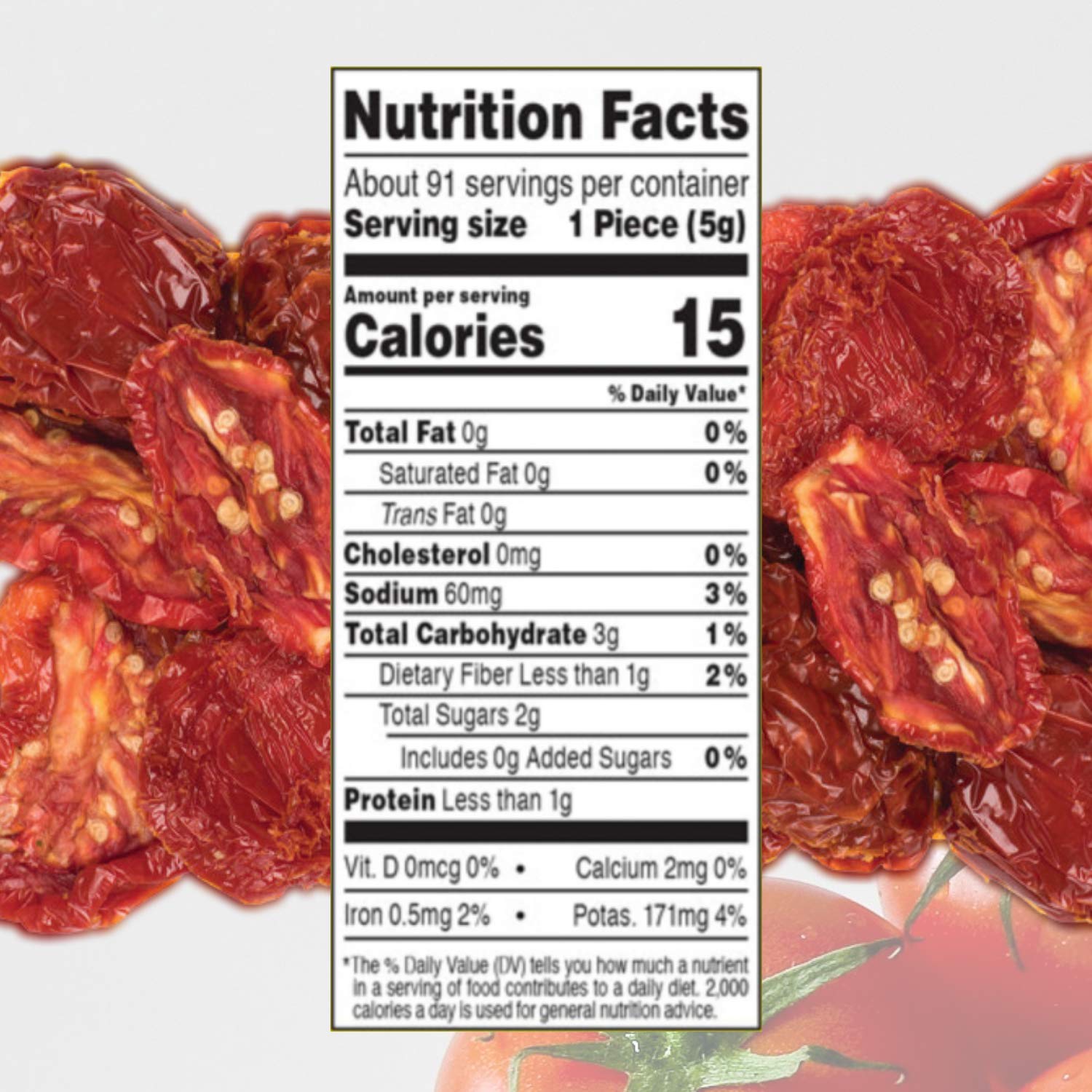Roland Foods Sun-Dried Tomato Halves, 1 Pound Bag, Pack of 3
