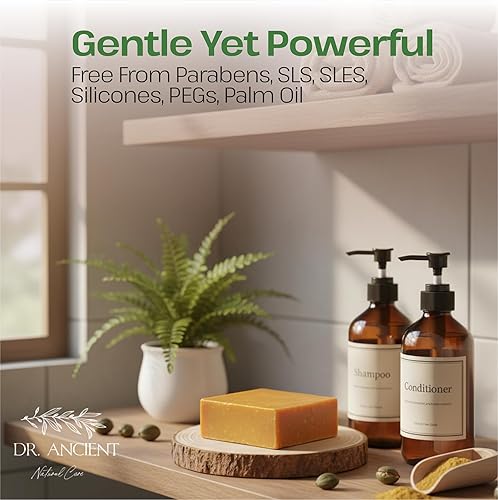 Miniatura 64 de Dr.Ancient Barra de jabón de caracol, barras de jabón orgánicas hechas a mano de la manera tradicional, natural sin químicos, vegano, utilizado