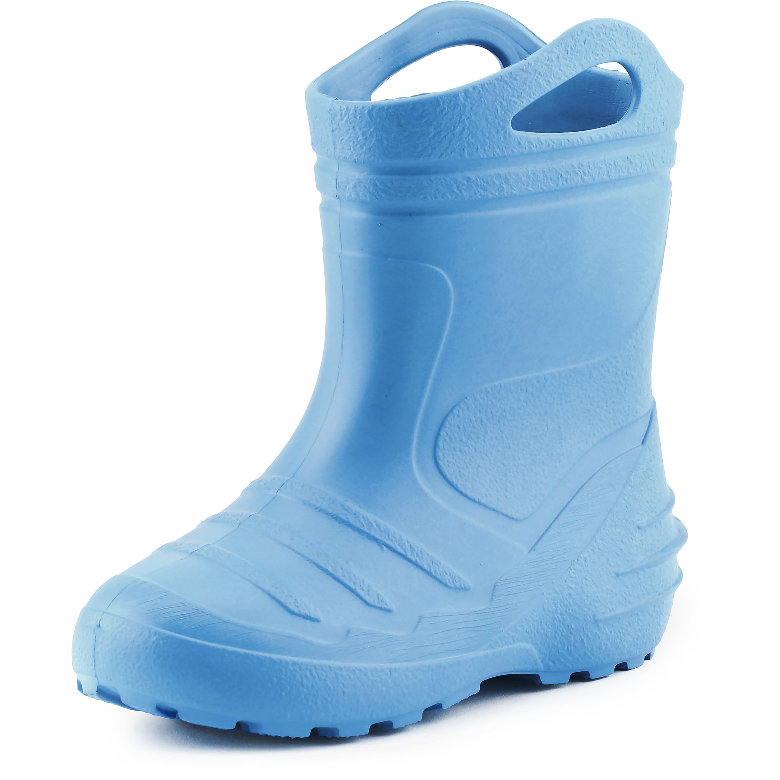 Ladeheid Gummistiefel Kinder federleichte Eva Regenstiefel für Mädchen und Jungen Thermo Gummistiefel gefüttert KL051