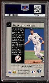 ☆激レア☆【upper deck】hit brigade DEREK JETER Amazon.com: Derek Jeter Card 1995 Upper Deck Special Edition