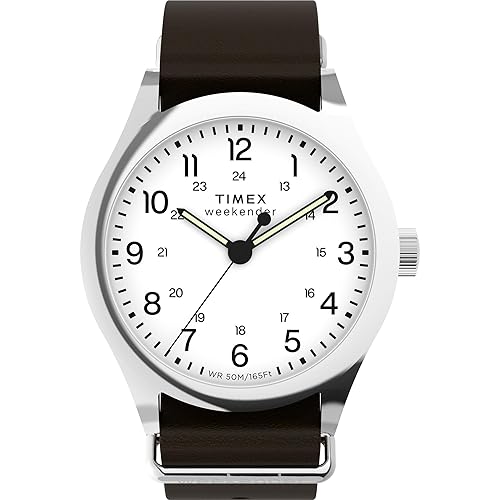 Timex Men's Weekender New England 3 Hand 39mm Watch -