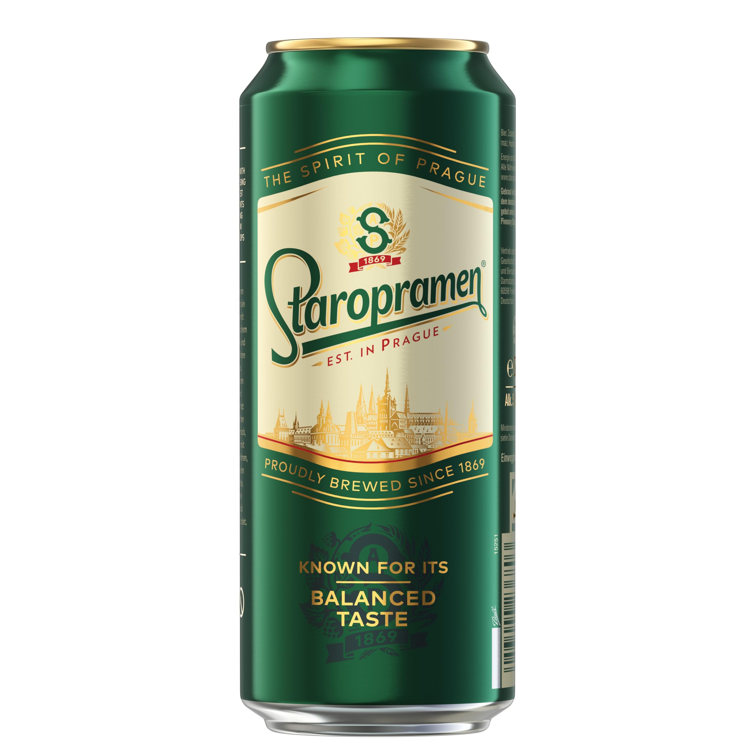 Staropramen Premium Lager, EINWEG 24x0,50 L Dose