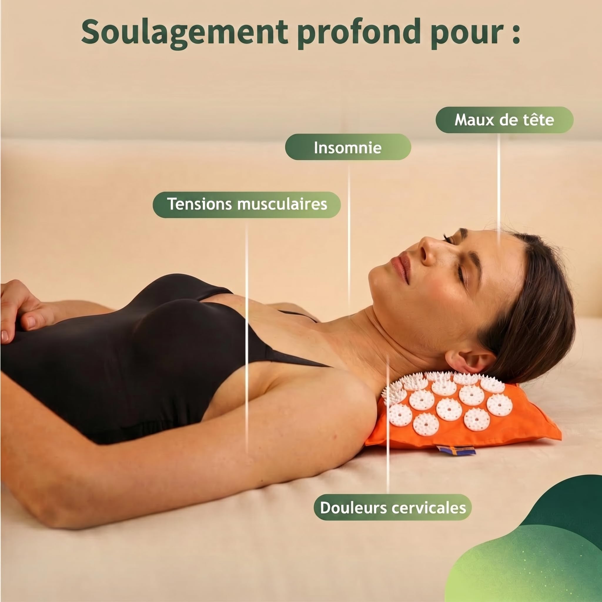 Mysa ThermoMag Coussin pour Cervicalgie: Acupression + Thermothérapie + Magnétothérapie (le seul au monde: #1TOP MEDRANK 2021!) 100% ECO Vannure d’épeautre MADE IN EU l’authentique Suèdois +TUTORIAL