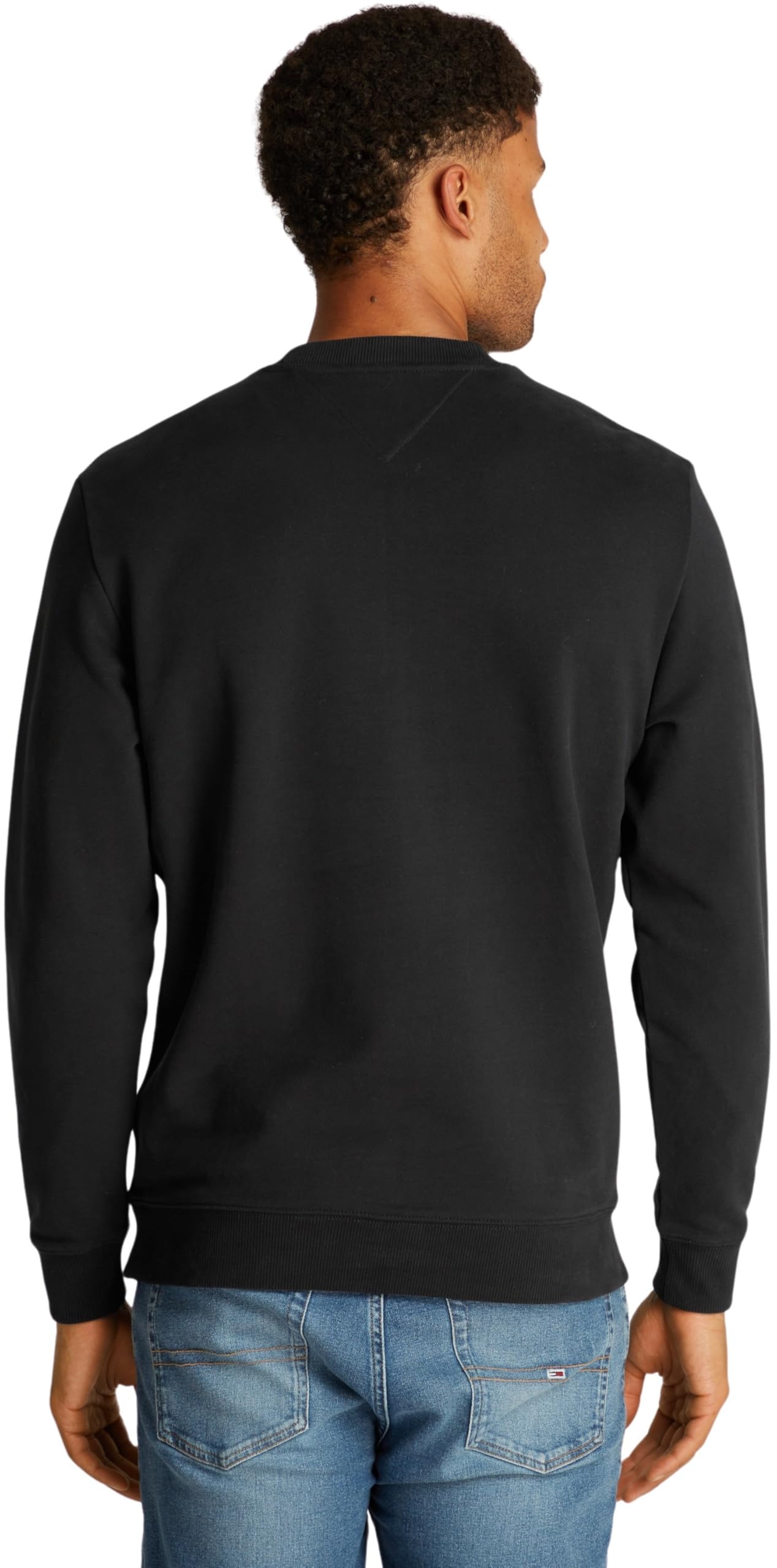 Tommy Jeans Uomo Felpa Entry Graphic Scollo Rotondo