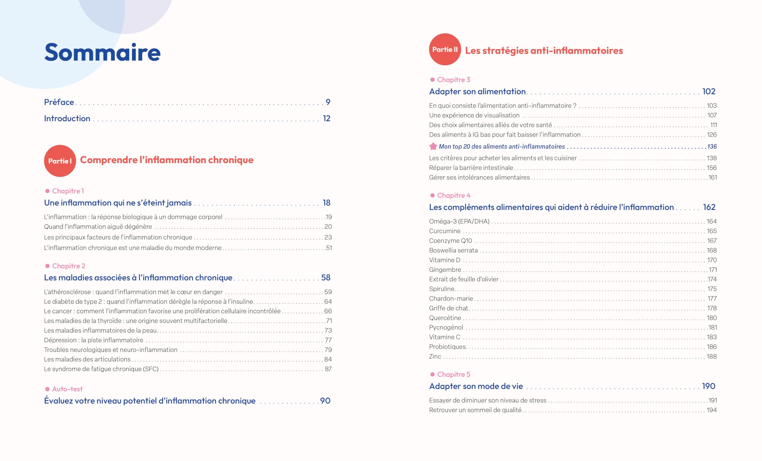 Le guide complet de l'alimentation anti-inflammatoire: Énergie - Anti-douleurs - Immunité - Santé intestinale