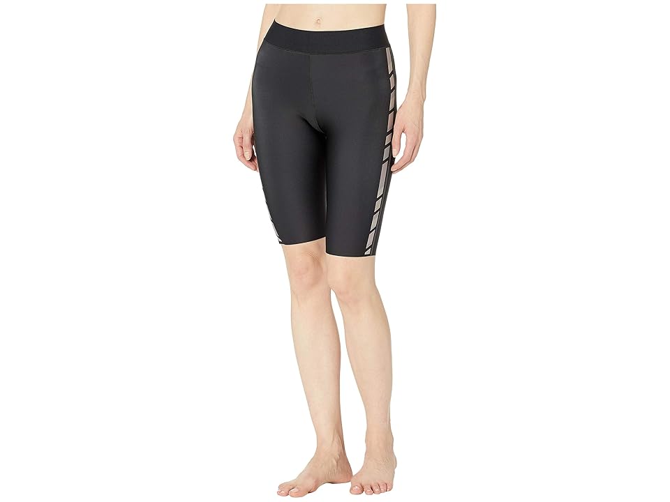 

Ultracor Bike Shorts Deco Stripe (Nero/Graphite) Women's Shorts, Black
