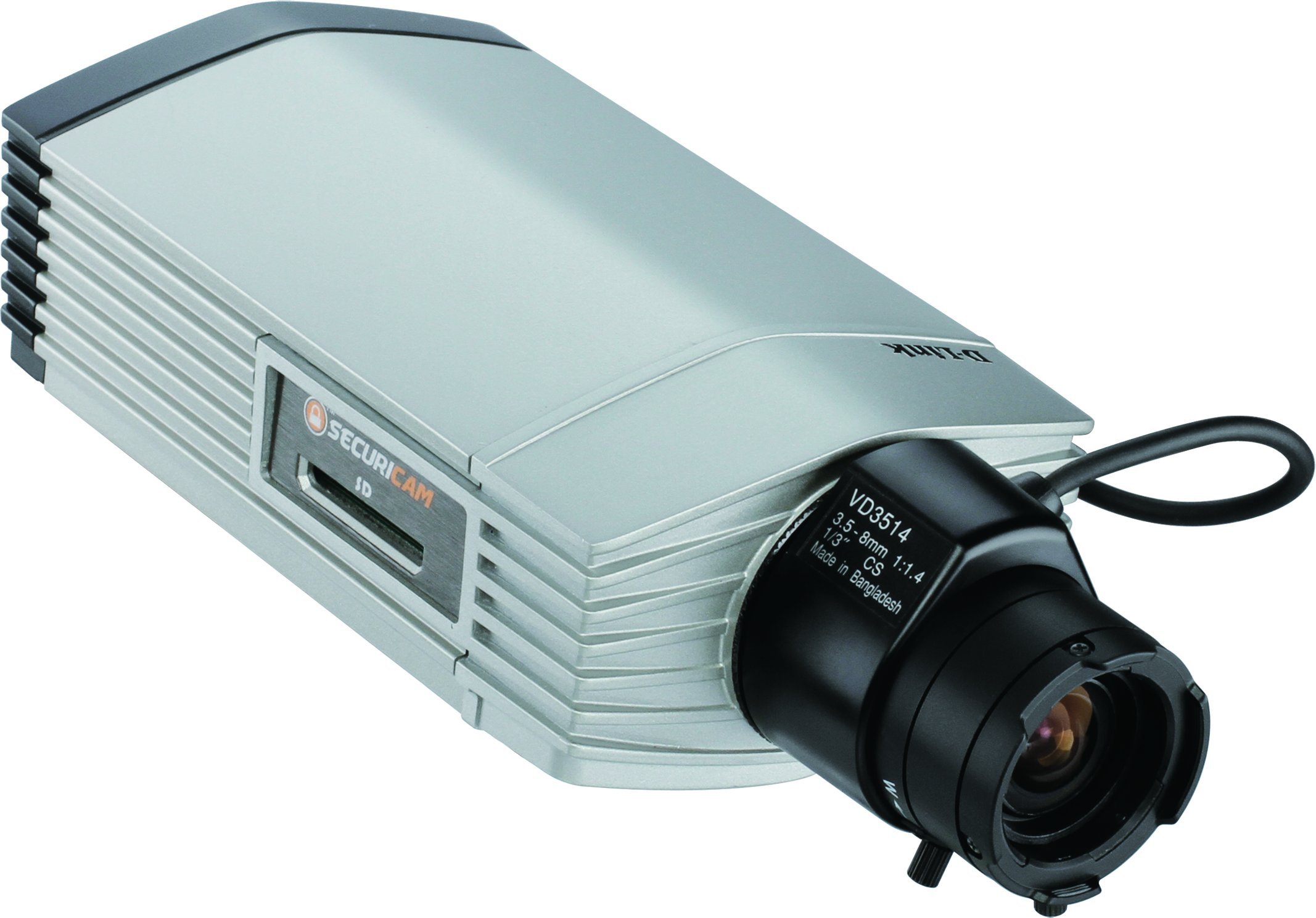 D-Link DCS-3112 DCS-3112 Surveillance/Network Camera - Color Monochrome - 2.3X Optical - CMOS - Cable - Fast Ethernet
