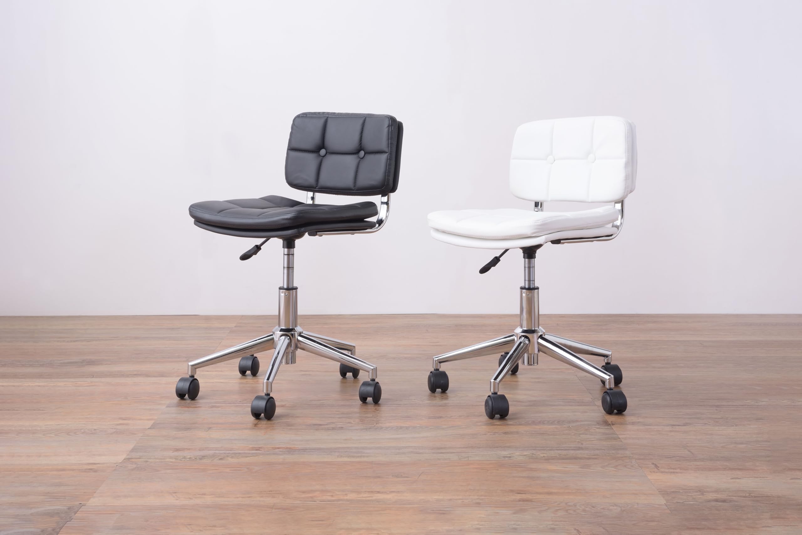 デスクチェア　RKC-301WH 高さ調節可能 Amazon.co.jp: AZUMAYA デスクチェア ホワイト RKC-301WH : 文房具