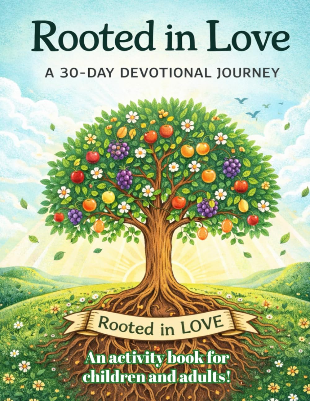 Rooted In Love: A 30-Day Devotional Journey Activity Book