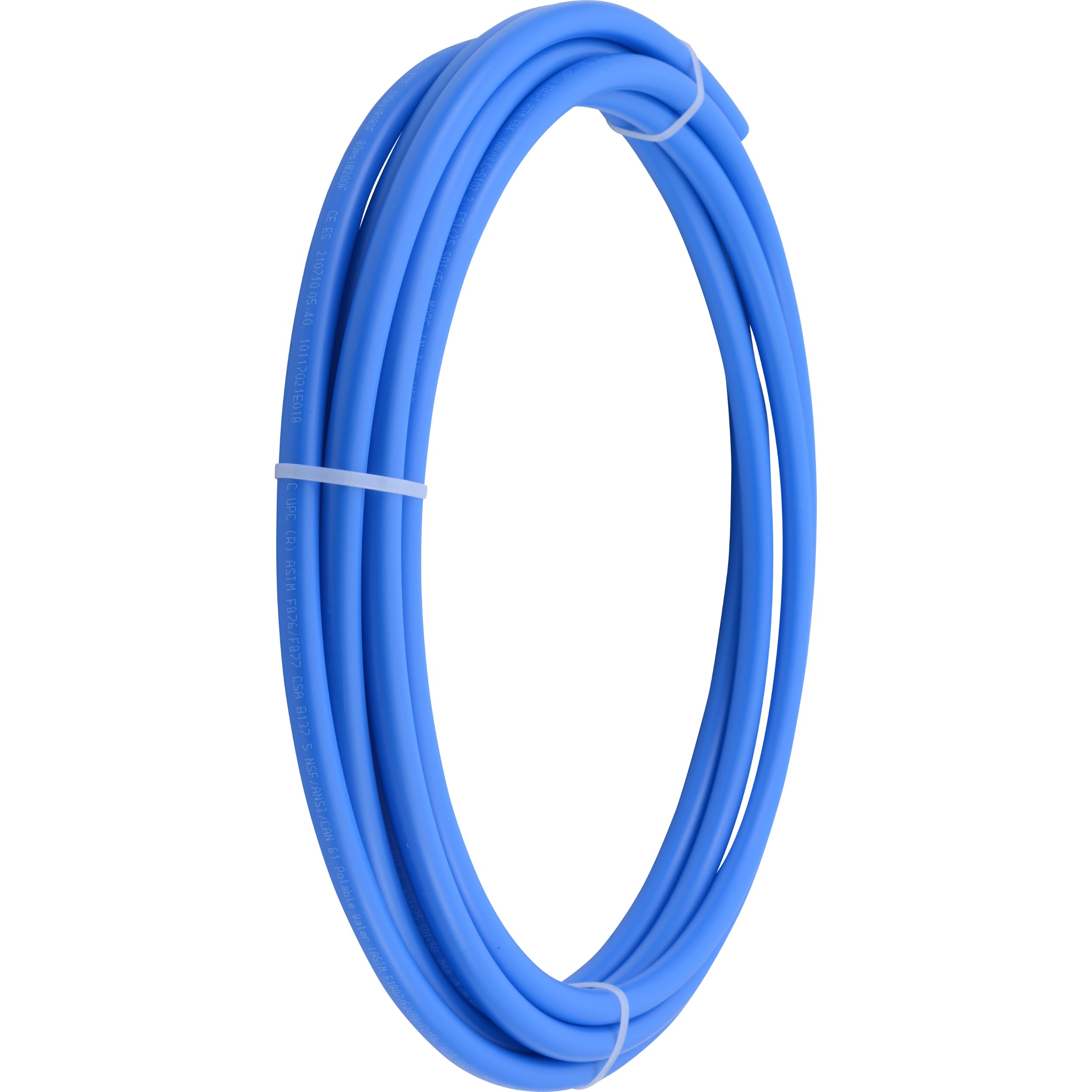 SharkBite U860B25 1/2-Inch PEX Tubing, 25 Feet, BLUE, for Residential and Commercial Potable Water Applications