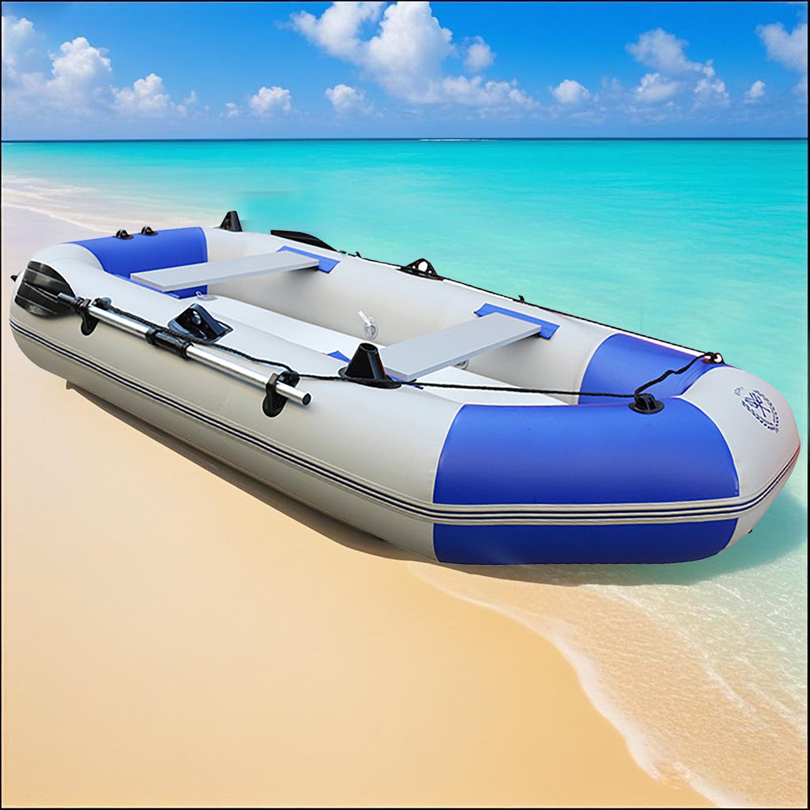 Lot De 2 Rames De Bateau Pliables 45 Pouces | Pour Bateau Gonflable, Canoë, Kayak | Léger Et Portable