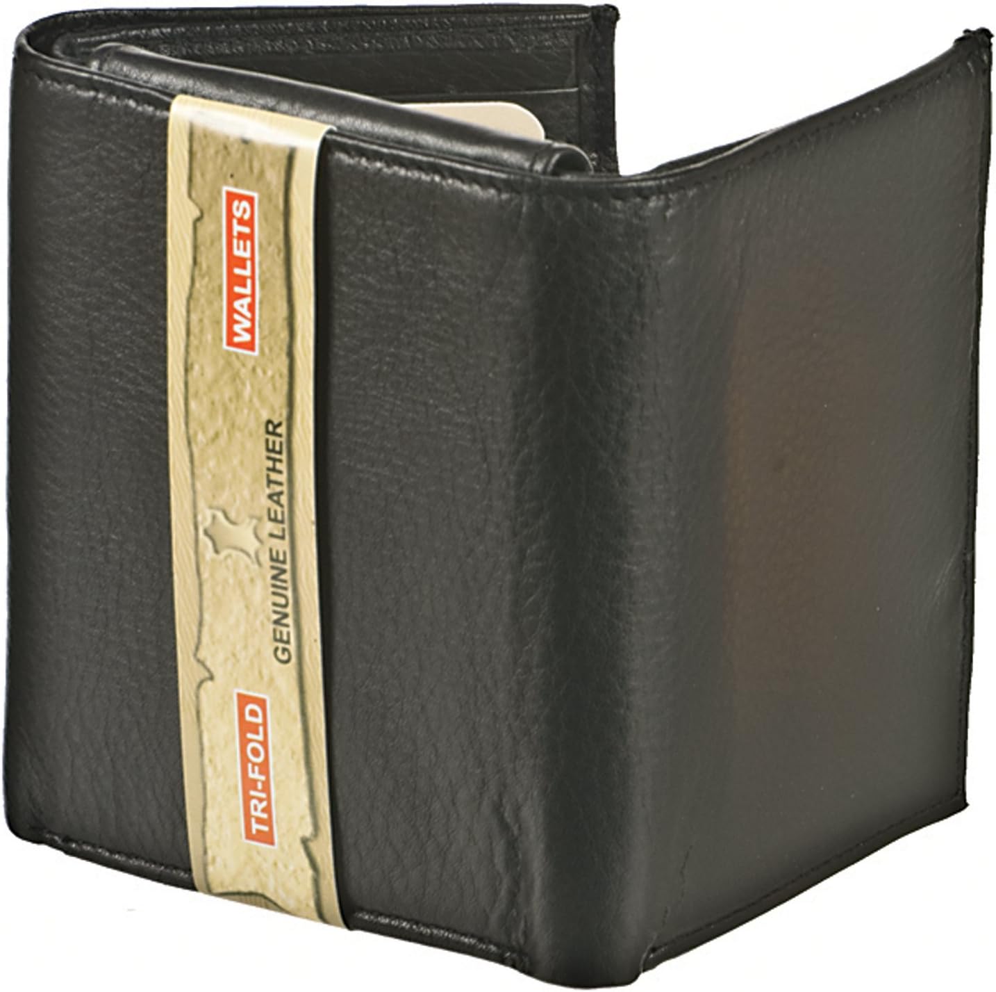 Don Mark Tri-Fold Wallet, Brown, One Size