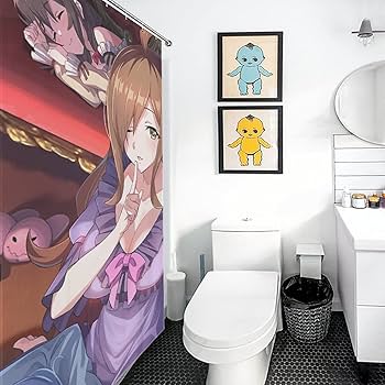 ぼ*ち様 ★新品未開封★ シャワーカーテン ご注文はうさぎですか？？ 最高のカーテンを見つけてしまった - ぽぽろん研究所のサムシング