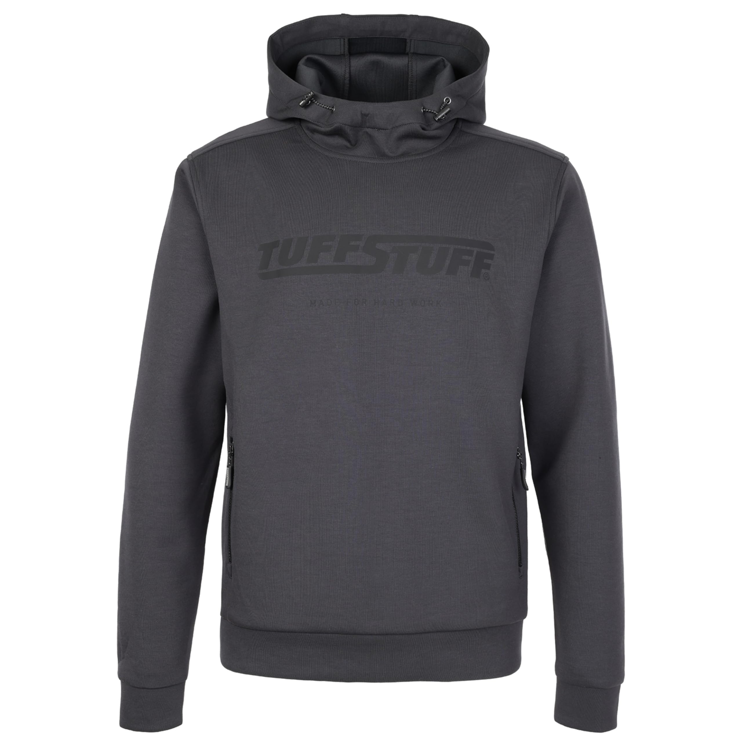 TuffStuff - Hudson Hoodie - Comfortable & Stylish - Versatile - Quick-Drying - Moisture Wicking - Features Front Pouch Pocket - Durable Mens Hoodie - Ideal for Work