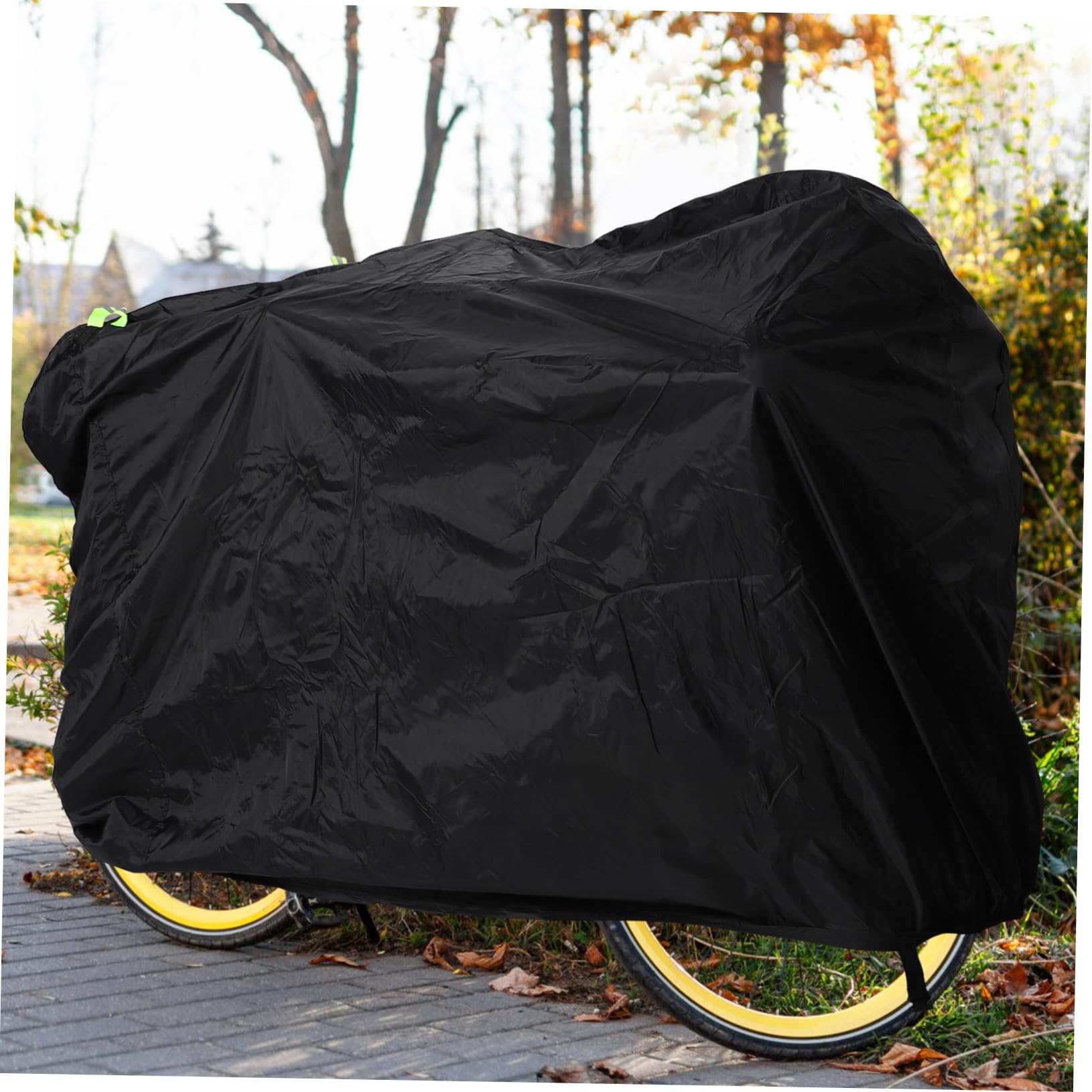 TOYANDONA Copertura Per Biciclette in Tessuto Oxford Resistente Al Sole Pioggia Protezione Totale Per Telaio Ruote e Sella Adatta Mountain Bike Biciclette Da Strada e Scooter Elettrici