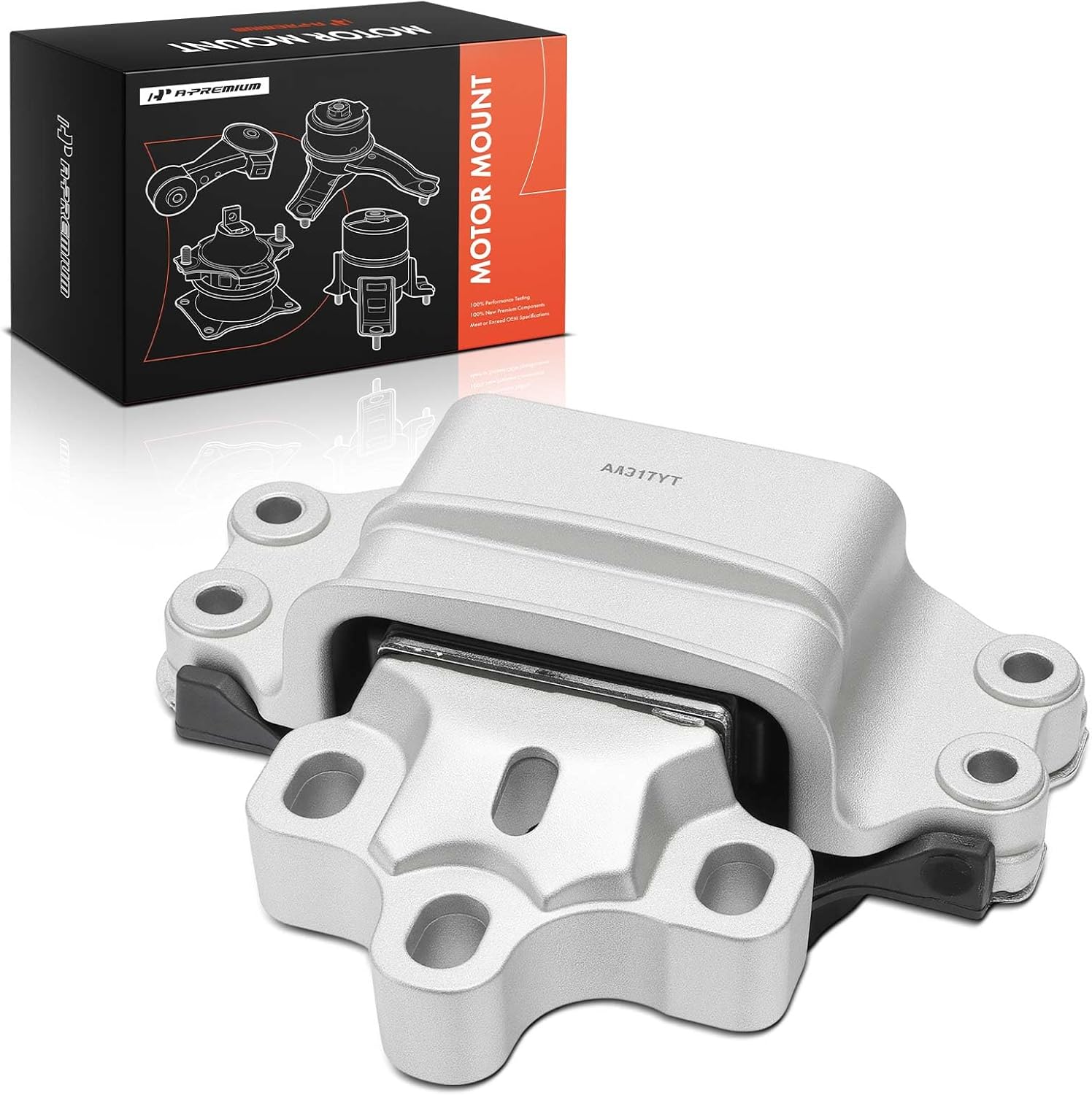 A-Premium Transmission Mount Compatible with Volkswagen CC 2009-2017, Passat CC 2009-2010 & Audi TT 2008-2009, TT Quattro 2009-2015, TTS Quattro 2009-2015