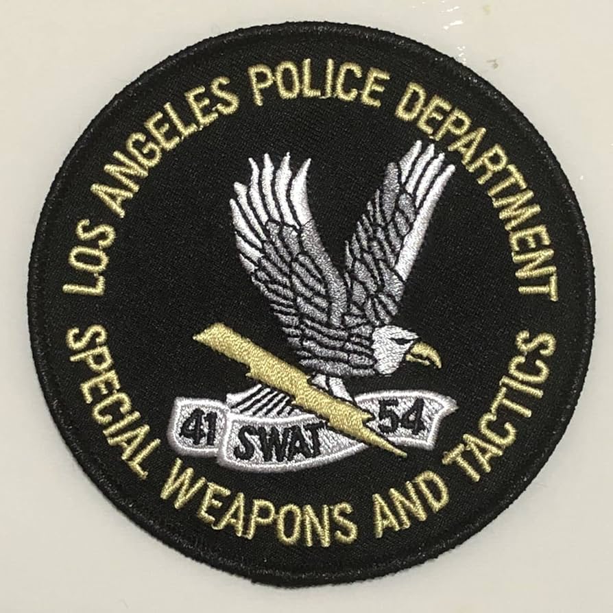 ドラマS.W.A.T. LAPDパッチ　実物生地 Yahoo!オークション - LAPD SWAT スーパードラマTV S.W.A.T.