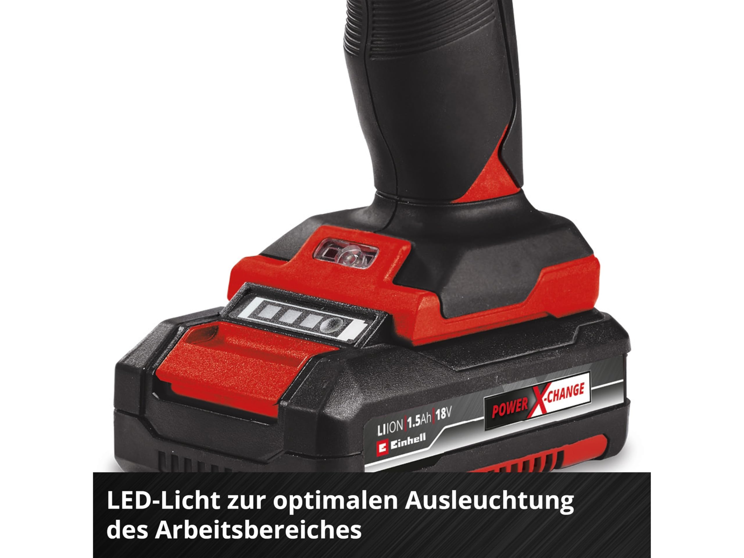 Einhell Wkrętarka akumulatorowa TC-CD 18/35 Li-Solo Power X-Change (Li-ion, 18 V, 550 obr./min-1, 35 Nm, uchwyt wiertarski 10 mm, w tym, bez akumulatora i ładowarki)