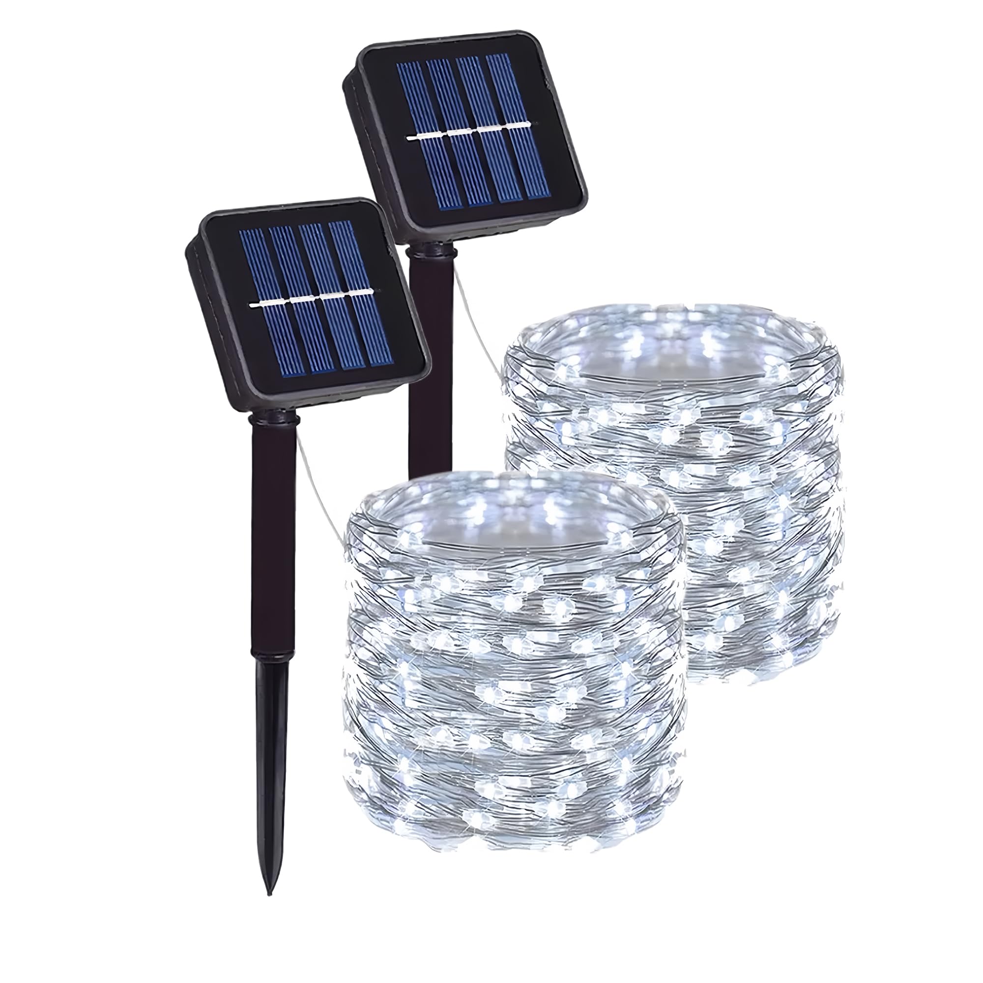 Clearhill 2Pack Solar Fairy Lights