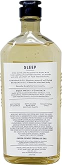 Bath & Body Works Aromatherapy Body Wash & Foam Bath, Gift Sets 10 fl oz per Bottle (3 Pack) (Chamomile + Bergamot)
