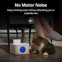 Petace Vezeték nélküli Macska Ivófontána Mozgásérzékelővel, 3L, 5200 mAh Akkumulátor 7