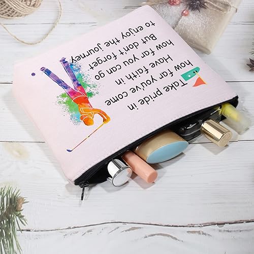 Miniatura 5 de Regalos de golf para mujer, bolsas de cosméticos para jugadores de golf, bolsa de maquillaje para golfistas, regalos de equipo de golf para amantes