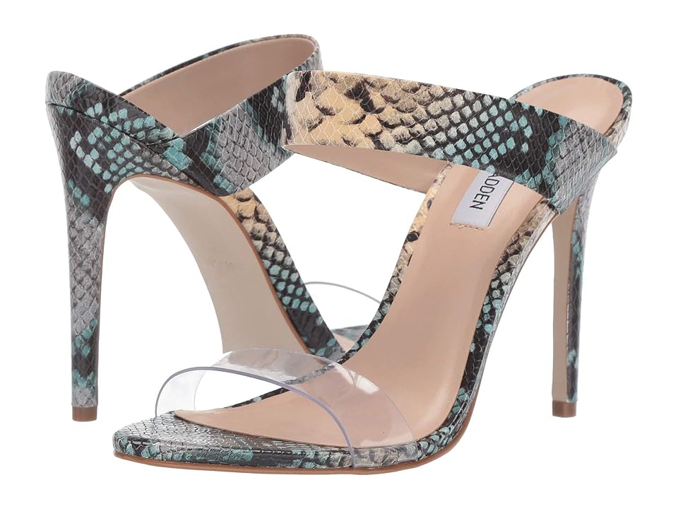 

Steve Madden Amaya Heeled Sandal (Blue Snake) High Heels